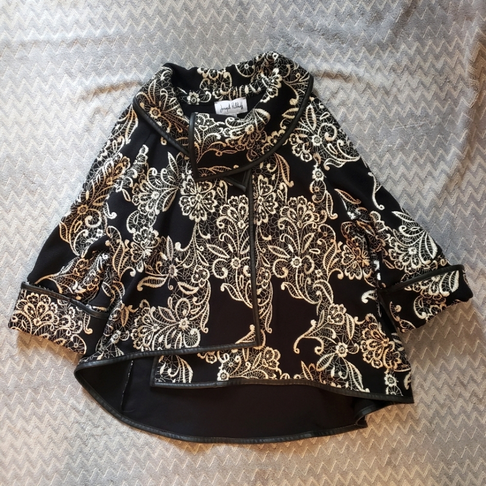 Joseph Ribkoff gold and black jacket